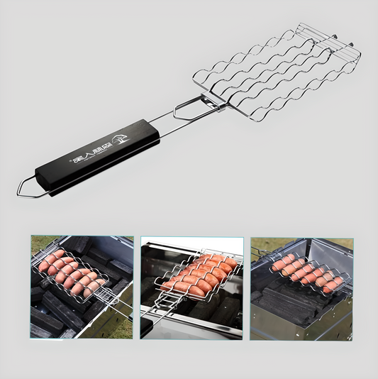 Carbon Steel Hot Dog Barbeque Basket